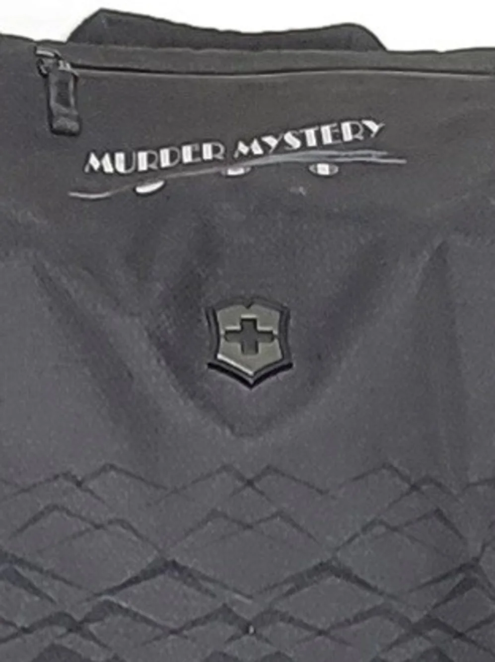 Victorinox Vx Touring 25 L anthcacite  Backpack Black &grey Murder Mystery Logo